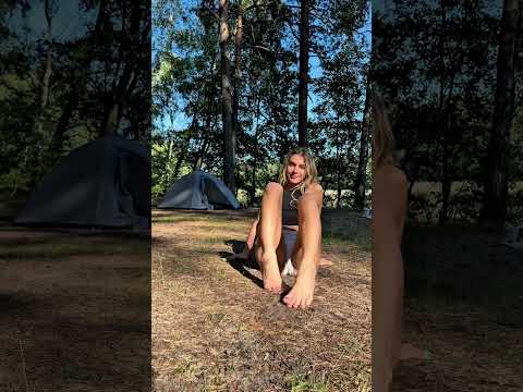 Love to feel ground with my bare feet 🐾  #usa #camping #nature #naturegirl #barefeet