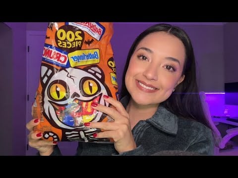 ASMR | Halloween candy 🎃🍫