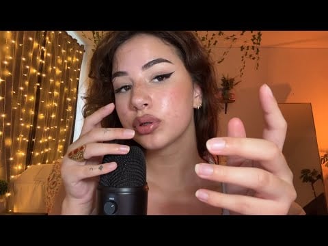 ASMR | Cupped Mouth Sounds & Hand Movements |