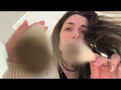 ASMR You have something in your eyes - Plucking, Scissors, Poking, Threading - LoFi & Visual