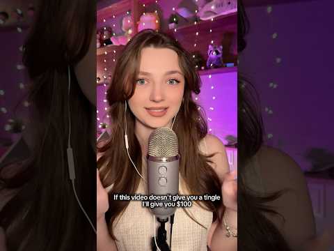 If this video doesn’t give you tingles, I’ll give you $100 #asmr #asmrrelax #relax #asmrvideo