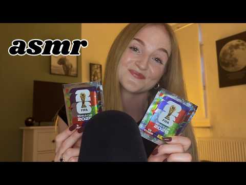 WM STICKER OPENING Runde 2 / Ich öffne wieder Sticker-Packs und verschenke sie an dich / ASMR RELIYA