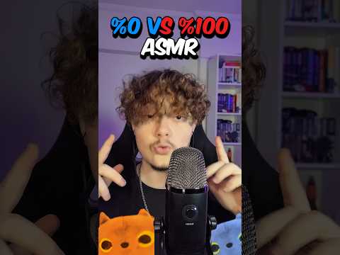%0 VS %100 ASMR 💯 TÜRKÇE ASMR 💤 #asmr #triggers #vs