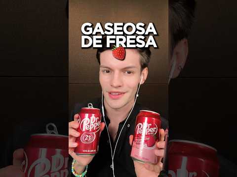 SABE MEJOR QUE LA COCA COLA? PROBANDO LA DR PEPPER #asmr #asmrsounds #asmreating #comedia
