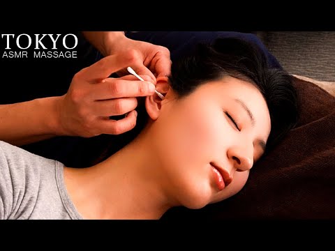 ASMR 深く眠れる耳つぼマッサージ・耳掃除