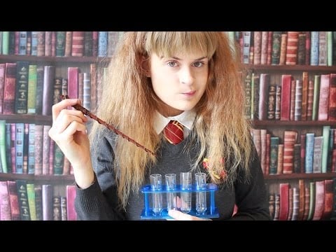 ASMR Hermione Cosplay - Harry Potter roleplay