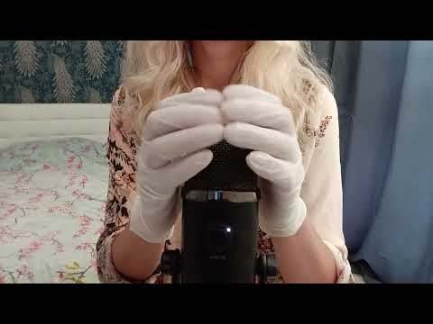 ASMR Pure Tingles:  White Gloves &  Book (No Talking)