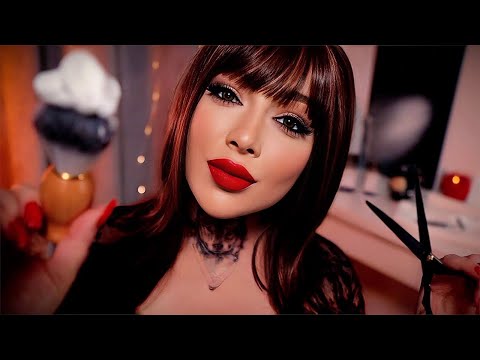 ASMR Flirty Barber💈Relaxing Luxury Barbershop Experience