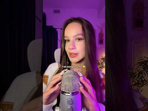 Fall asleep in 1 min ASMR 😴 Relaxing trigger assortment 💞 #asmr #asmrsounds #asmrvideo #sleep