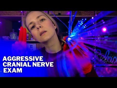 ASMR Fast, Aggressive Cranial Nerve Exam w/ NEW TRIGGERS (Actually Touching You)