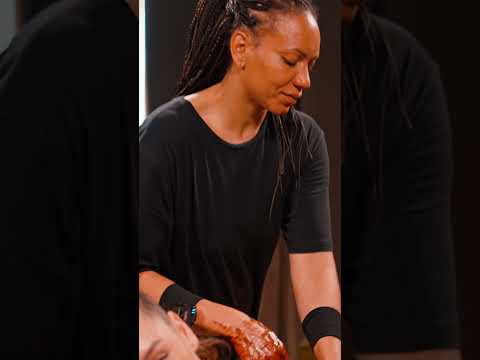 Chocolate Bliss | Relaxing foot and abdominal massage for Anna #asmr