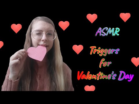 ✨АСМР ТРИГГЕРЫ НА ДЕНЬ ВЛЮБЛЁННЫХ💗 || 💖ASMR TRIGGERS FOR VALENTINE'S DAY ❤️