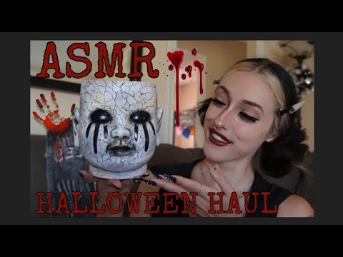 ASMR Random Haul (Spirit Halloween, TJ MAXX, Kroger)