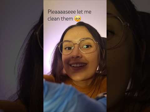 ASMR clingy girl cleans your ears #asmr #earcleaning #girl