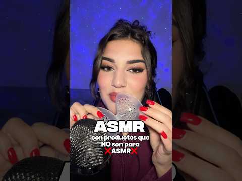 ASMR con cosas que ❌NO SON❌ para ASMR #asmr