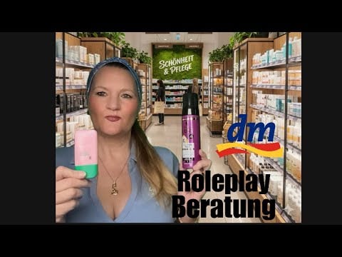 ASMR entspannende DM Drogerie Beratung Roleplay |Personal Attention | whispering | Tapping