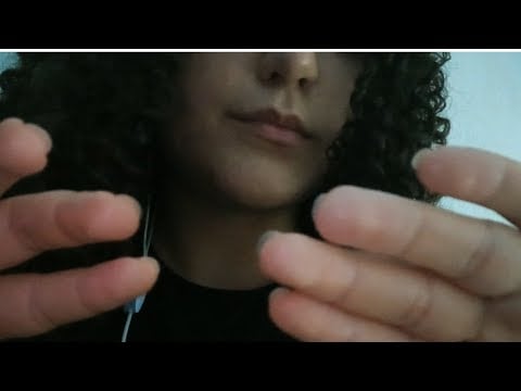 Asmr caseirinho - Hand movements e mouth sounds