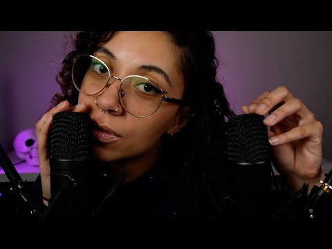 *WET MOUTH SOUNDS* EAR TO EAR Intense Tingles (no mic cover) | ASMR