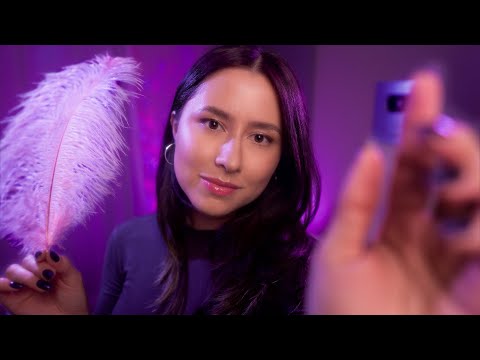 ASMR Slow triggers to make your eyes heavy 😴 visual, camera brushing, lightsaber, combing, scanning