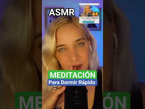 ASMR MEDITACIÓN Y LIMPIEZA ENERGÉTICA #asmr #asmrespañol #asmrmeditación