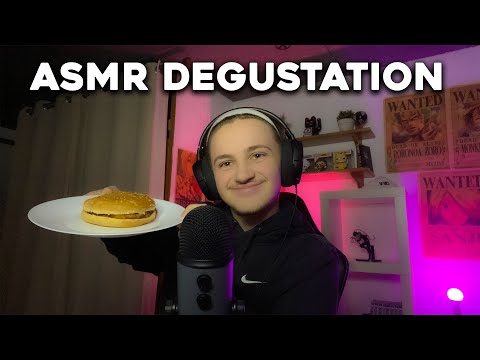 ASMR ~ DEGUSTATION BURGER