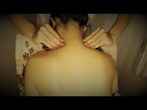 Nape, Shoulder and Scapula Massage ASMR - The Shoulder Blade Pain Release