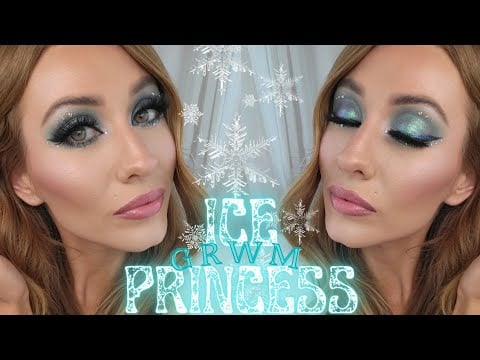 ASMR ❄️ Ice Princess Makeup Tutorial *Get Ready w/ Me!* 💙