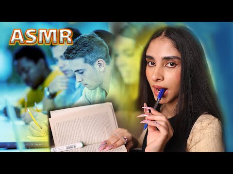 ای اس ام آر فارسی | دختر ته کلاس عاشقت شده(رول پلی asmr) 🤤💤