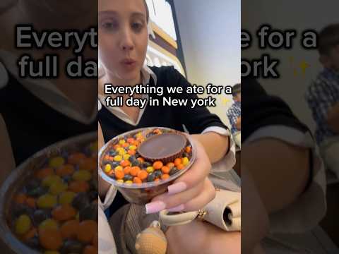 Everything we ate for a full day in New york City Day 4 🌃