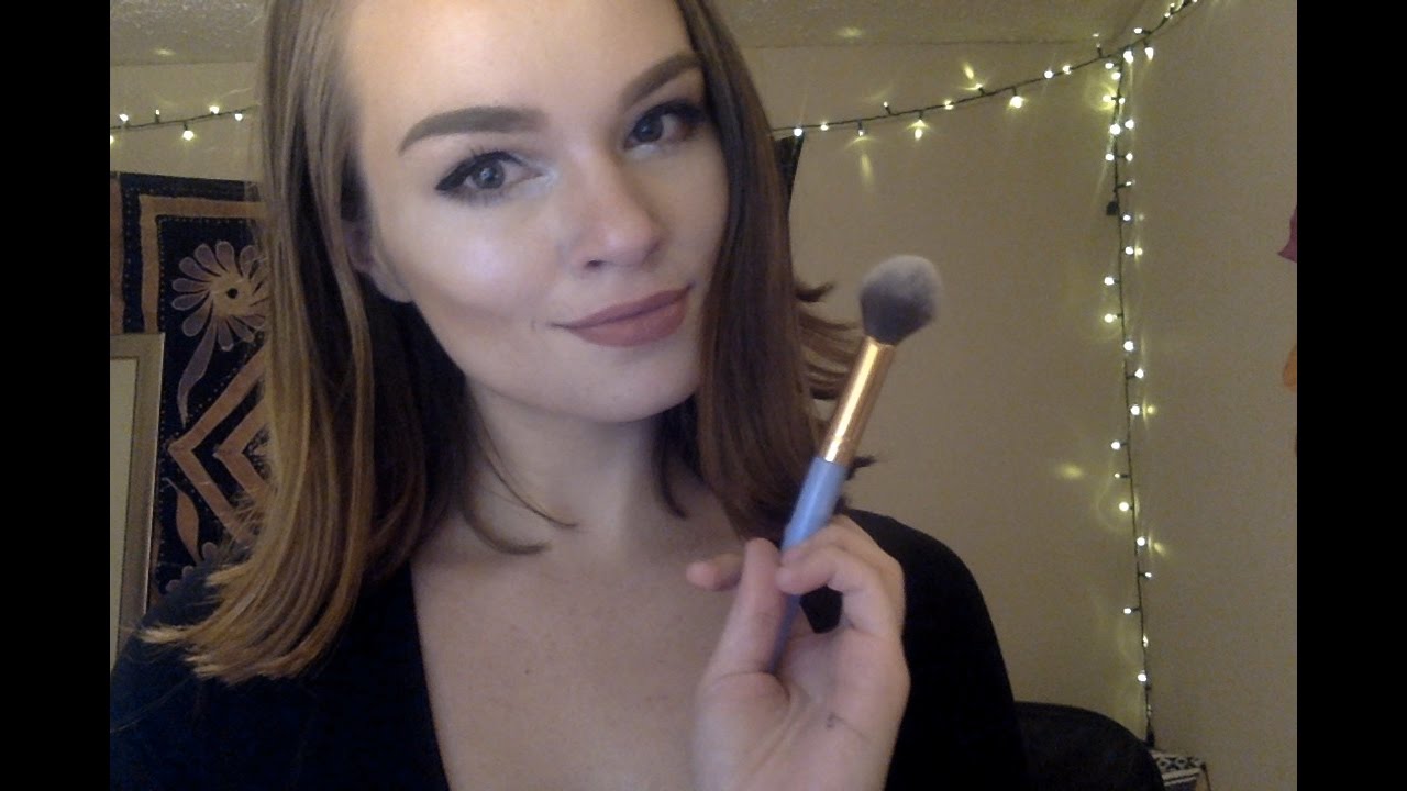 **ASMR Soft-Spoken Makeup Artist Role-play**