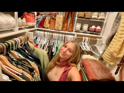 MAJOR Closet Clean out + Satisfying Re-Organization (ASMR)