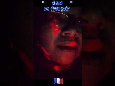 ASMR WHISPERING CALM DOWN IN FRENCH (Camera Tapping, LOFI) #asmrshorts #asmrcameratapping