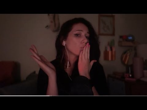 Gentle ASMR Soft Kisses, Relaxing Mouth Sounds & Mic Brushing for Sleep 💋😴