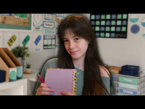 ASMR | You’re Partnered With The DITSY GIRL In Class.. 😬