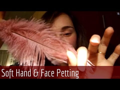 ASMR Whispering - Gentle Feather Relaxation