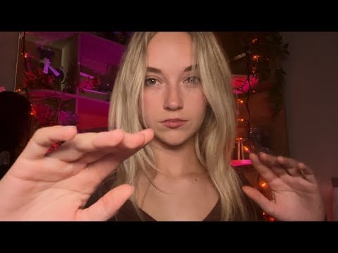 ASMR Hypnotizing Hand Movements & Soft Whispers For Deep Sleep🌙💤