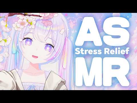 「 ASMR 」Relaxing Triggers & Whispers for Stress Relief【Scratch, Ear Cleaning, Affirmations】