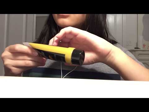 ASMR Tapping on Acrylic Paints - No Talking