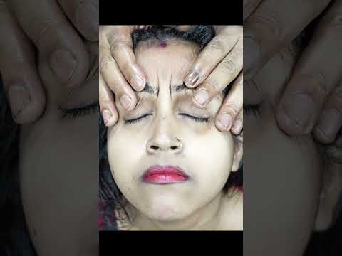 Cute Girl Head Massage ASMR #shorts