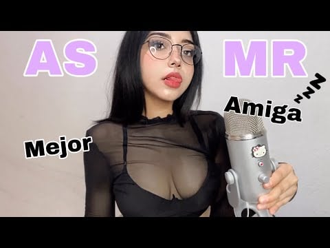 ASMR - ROLEPLAY 💗 Tu mejor AMIGA VINO ACOMPAÑARTE está NOCHE… (Susurros)😴