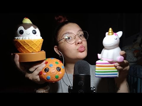 REGALINI WISHLIST (SQUISHY E LUCE UNICORNO) 😴😍💜 | ASMR ITA