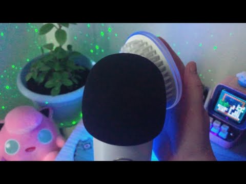 ASMR Feeding You Tingles [Foam Mic Brushing] | NO TALKING