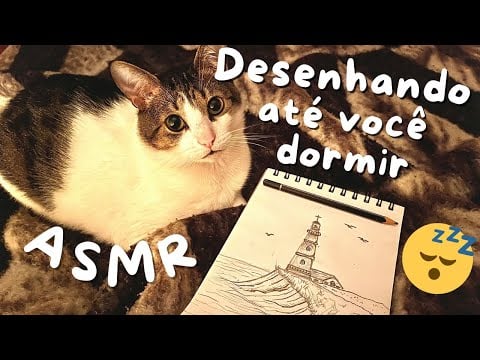 ASMR | Desenho relaxante com sons suaves