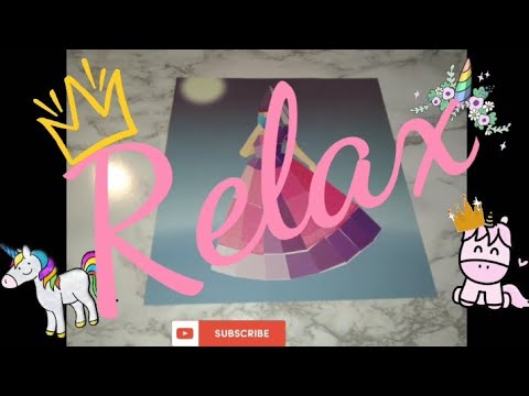 LOFI ASMR TRIGGERS: PRINCESS 👸UNICORN 🦄 STICKER PUZZLE #12