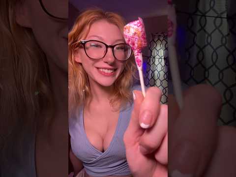 ASMR What’s The Mystery Flavor?🍭🤔 #tingles #mouthwhisper #asmrtingles #asmrtriggers #asmr #fyp