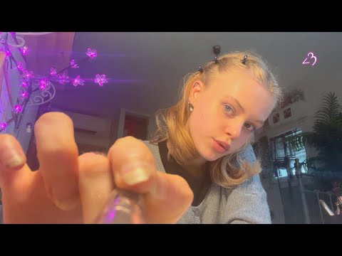 ASMR - French Girl Takes Care Of You... ( speaking french and english)