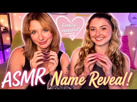 My Friend Reveals Her Name & Channel! | Long Nail ASMR 💅🏻