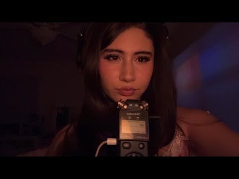 ASMR ~ Scratching your face, but you’ve turned into the fluffy microphone ￼(invisible scratching)￼￼