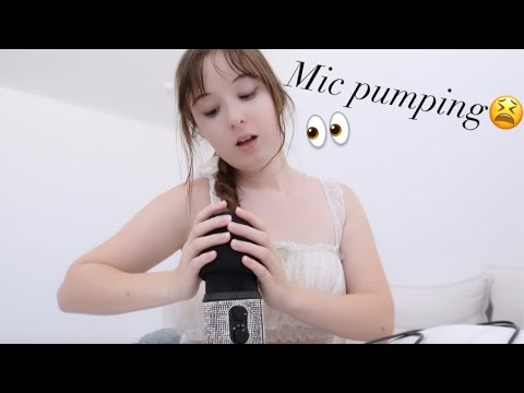 ASMR mic pumping🎙️😍