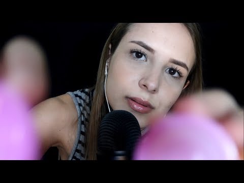 ASMR - HORA DO SONO (sons de boca,tampinhas,conta gotas..)